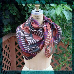 NWOT 100% Silk Scarf by Washington Gallery